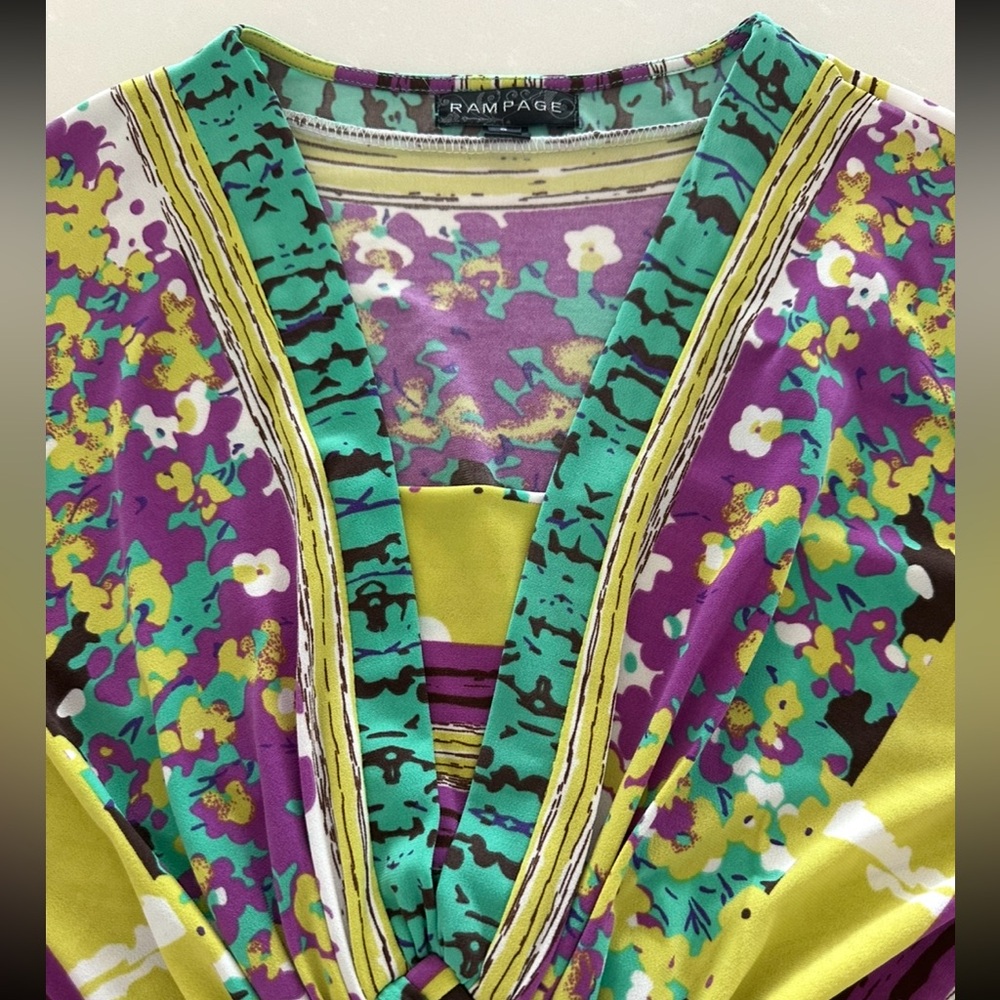 Rampage Multicolor Women's Top - Picture 5 of 8